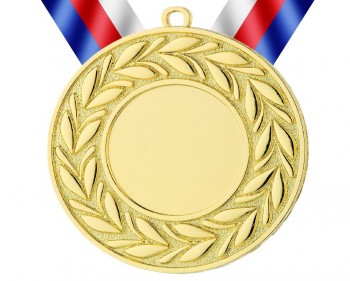 Medaile MD71 zlato s trikolorou