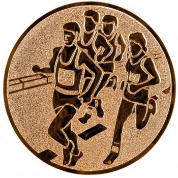 Emblém marathon bronz 50 mm
