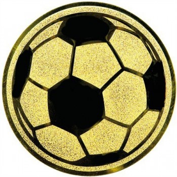 Emblém fotbal míč zlato 25 mm