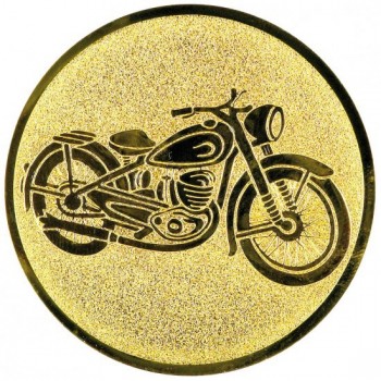 Emblém moto veterán zlato 25 mm