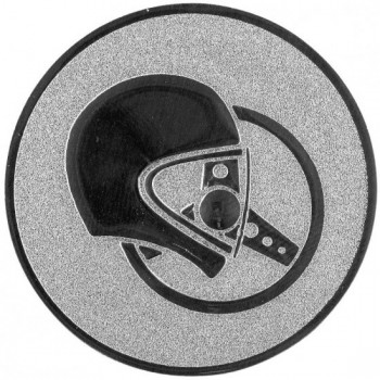 Emblém rally stříbro 50 mm