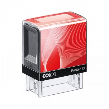 COLOP ® Razítko Colop Printer 10 červené modrý polštářek