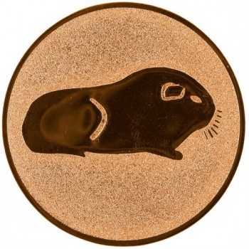 Emblém morče bronz 25 mm