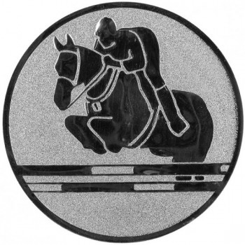 Emblém parkur stříbro 25 mm