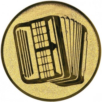 Emblém heligonka zlato 25 mm