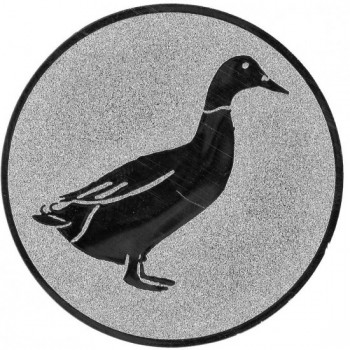 Emblém kachna stříbro 25 mm