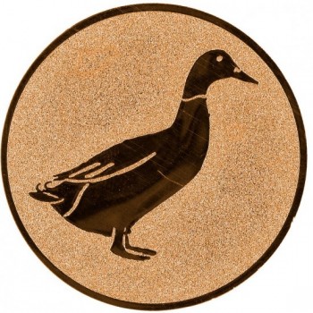 Emblém kachna bronz 25 mm