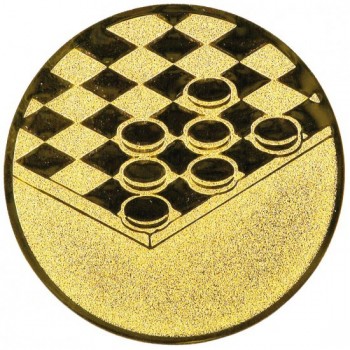 Emblém dáma zlato 50 mm