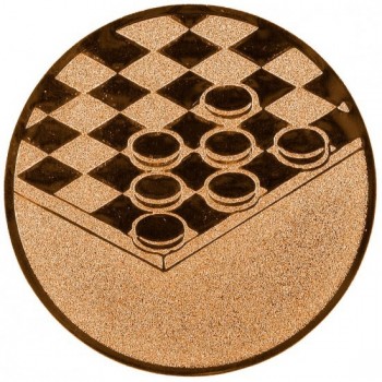 Emblém dáma bronz 25 mm