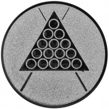 Emblém pool stříbro 25 mm
