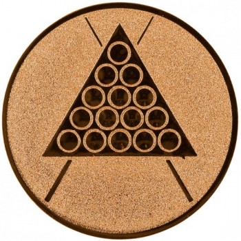 Emblém pool bronz 25 mm