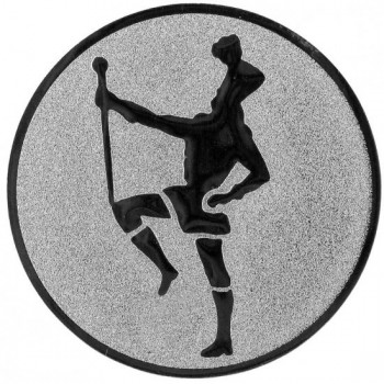 Emblém mažoretky stříbro 25 mm