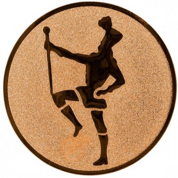 Emblém mažoretky bronz 25 mm
