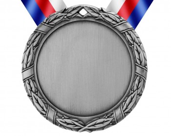 Medaile MD88 stříbro s trikolórou