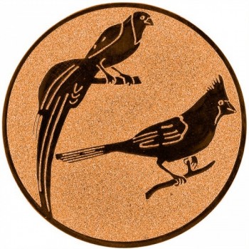 Emblém exoti bronz 50 mm
