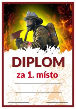 Diplom hasiči D15