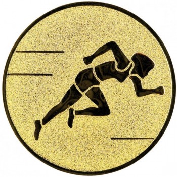 Emblém sprint zlato 50 mm