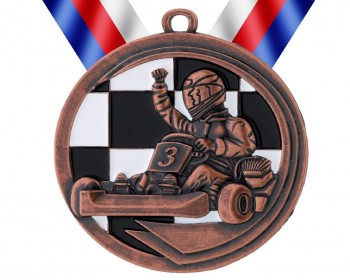 Medaile MD39 bronz s trikolórou