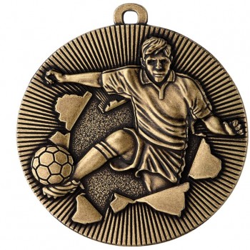 Medaile MD51 fotbal zlato