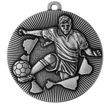 Medaile MD51 fotbal stříbro