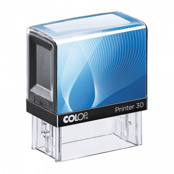 COLOP ® Razítko Colop Printer 30 modré se štočkem černý polštářek
