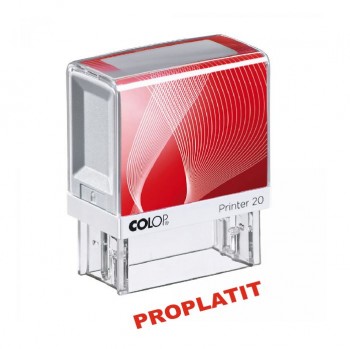 COLOP ® Razítko Colop Printer 20/proplatit černý polštářek