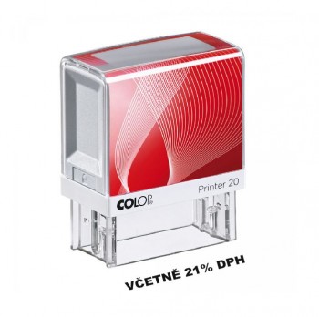 COLOP ® Razítko COLOP Printer 20/VČETNĚ 21% DPH fialový polštářek