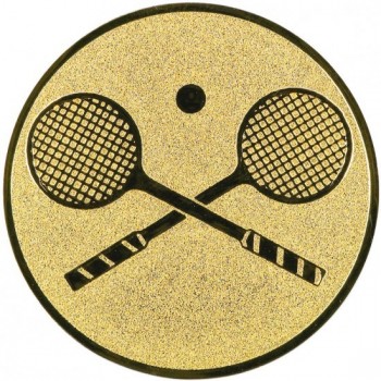 Emblém squash zlato 25 mm