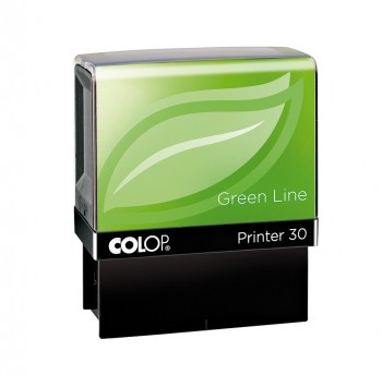 COLOP ® Razítko Printer 30 Green Line zelený polštářek