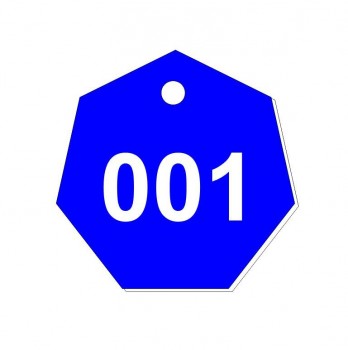 Klíčenka plastová K006 modrá