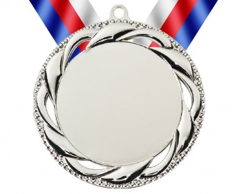 Medaile MD93 stříbro s trikolórou