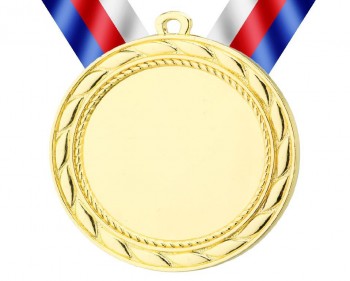 Medaile MD90 zlato s trikolórou