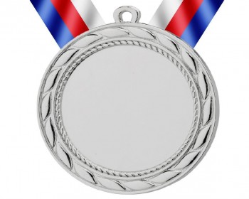 Medaile MD90 stříbro s trikolórou