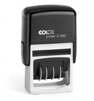 COLOP ® Razítko Colop printer S 260-Dater modrý polštářek