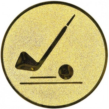 Emblém florbal zlato 25 mm