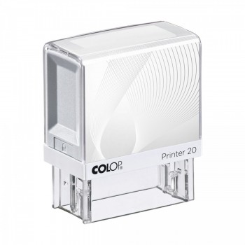 COLOP ® Razítko Colop Printer 20 bílé se štočkem černý polštářek