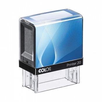 COLOP ® Razítko Colop Printer 20 modré černý polštářek