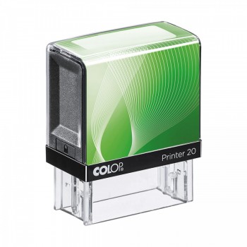 COLOP ® Razítko Colop Printer 20 zelené modrý polštářek