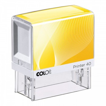 COLOP ® Razítko Colop Printer 40 žluté fialový polštářek