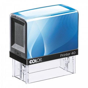 COLOP ® Razítko Colop Printer 40 modré se štočkem modrý polštářek