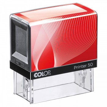 COLOP ® Razítko Colop Printer 50 červeno/černé fialový polštářek