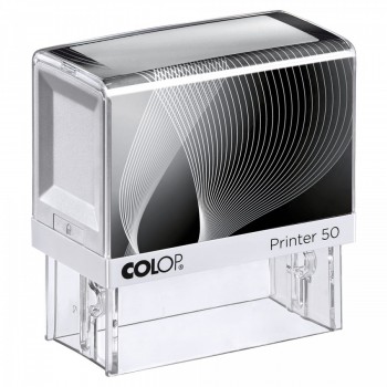 COLOP ® Razítko Colop Printer 50 černo/bílé červený polštářek