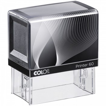 COLOP ® Razítko Colop Printer 60 černo/černé se štočkem černý polštářek