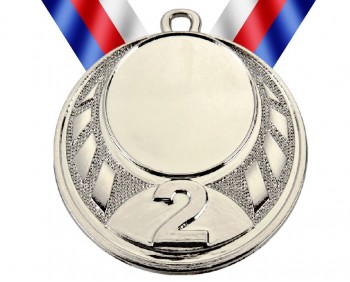 Medaile MD43 stříbro s trikolórou