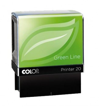 COLOP ® Razítko Printer 20 Green Line se štočkem modrý polštářek