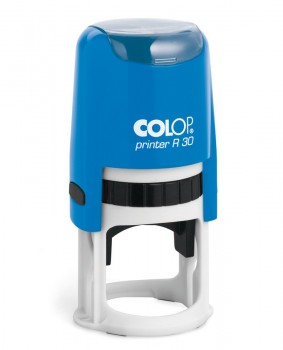 COLOP ® Razítko COLOP Printer R30/modrá komplet bezbarvý polštářek / nenapuštěný barvou /
