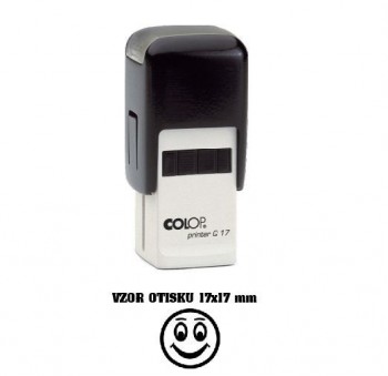 COLOP ® Colop Printer Q 17/černá se štočkem červený polštářek