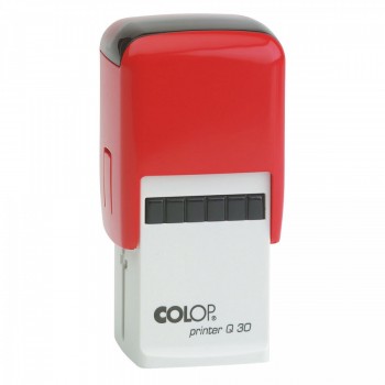 COLOP ® Colop Printer Q 30/červená bezbarvý polštářek / nenapuštěný barvou /
