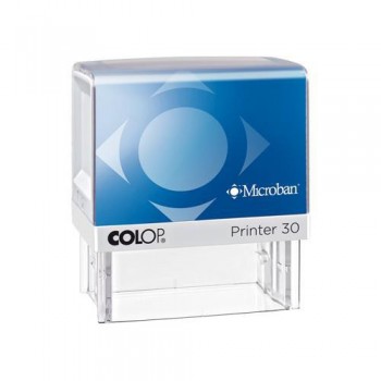 COLOP ® Razítko Colop Printer 30 MICROBAN se štočkem červený polštářek