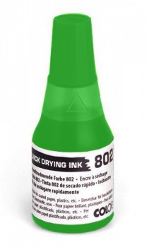 COLOP ® Razítková rychleschnoucí barva COLOP 802 zelená
